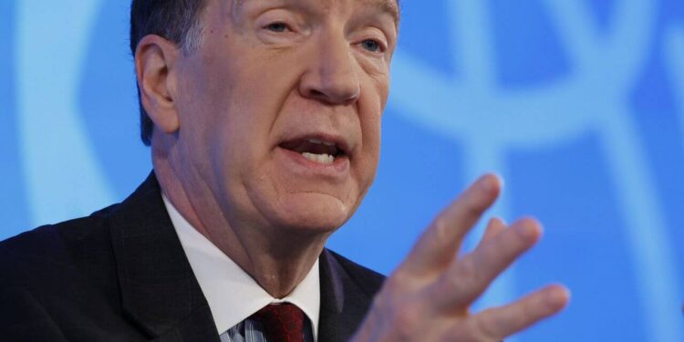 World Bank chief calls on China to restructure poor nation debt