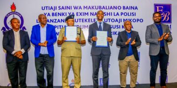 Exim Bank inks MoU with Tanzania Police Force to provide affordable loans to police officers &nbsp;
