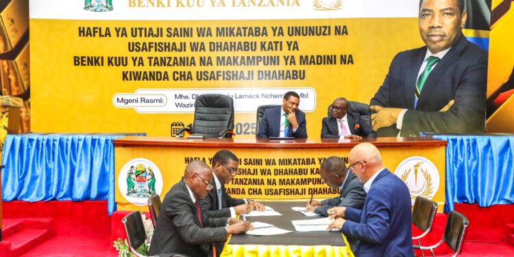 Buckreef Gold Signs Strategic Gold Sale Agreement with Bank of Tanzania Amidst Plan for Major Expansion Drive